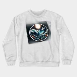 Aquatic Cosmos Crewneck Sweatshirt